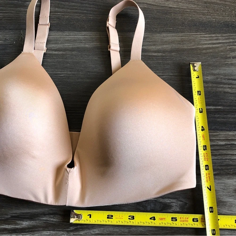 Skims Wireless Form T Shirt Bra Tan Molded Cup 34DD - Picture 12 of 12